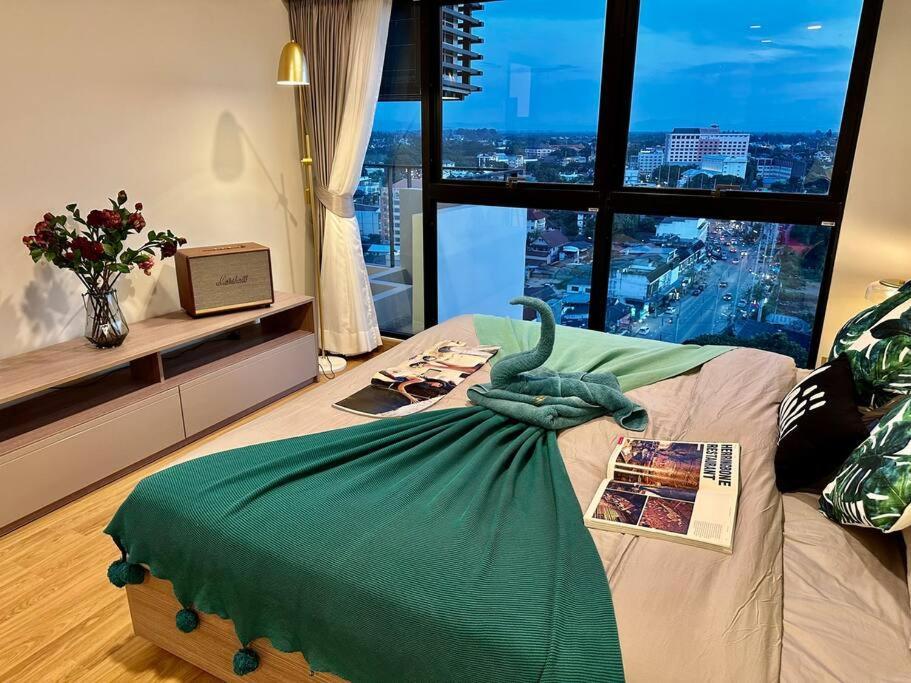 Astra Sky River High Floor,3 Bedrooms 97㎡ 山景房带浴缸 Чиангмай Екстериор снимка