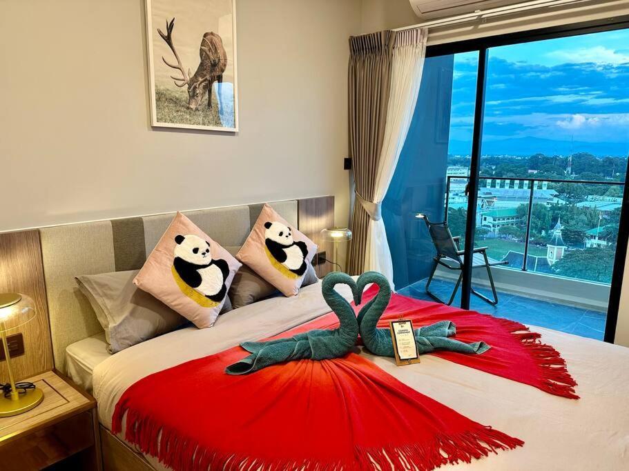 Astra Sky River High Floor,3 Bedrooms 97㎡ 山景房带浴缸 Чиангмай Екстериор снимка