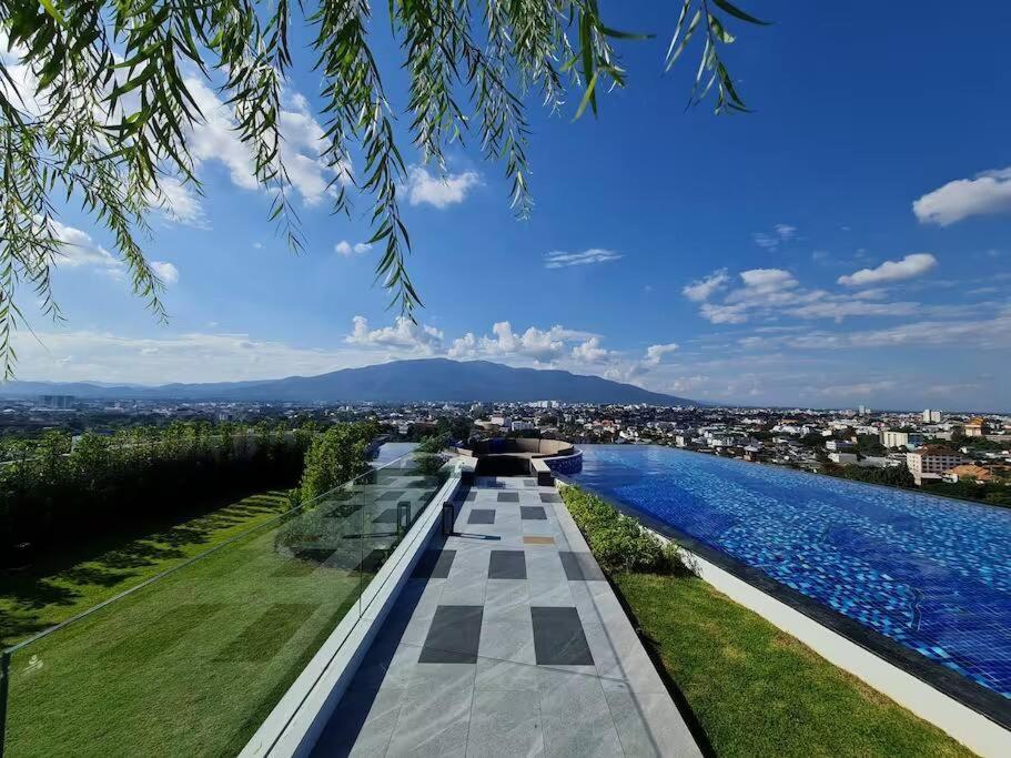 Astra Sky River High Floor,3 Bedrooms 97㎡ 山景房带浴缸 Чиангмай Екстериор снимка